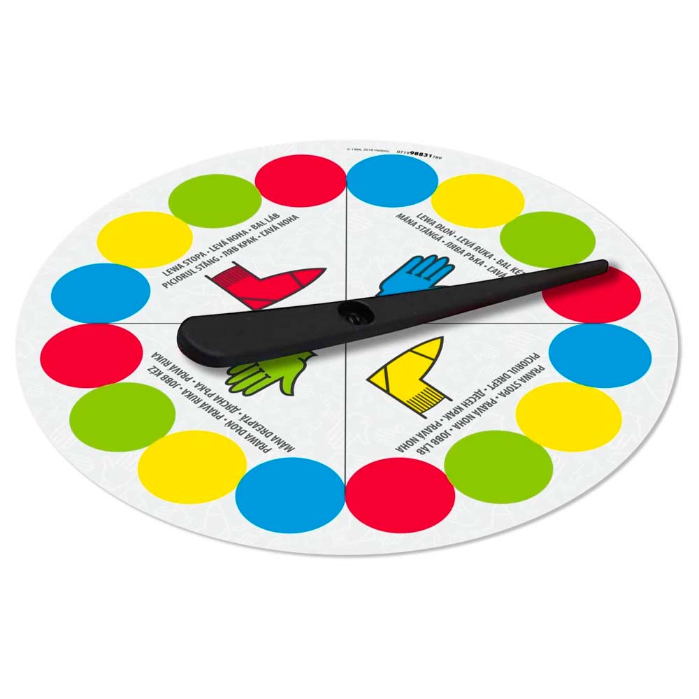 Juego de Mesa Hasbro Twister 98831 Familiar