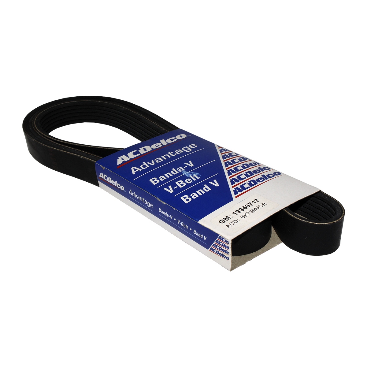 Banda alternador acdelco original para: Aveo 2008-2016 Pontiac G3 2007-2009 mercedes 1999 -2000 Mitsubishi 2007-2008
