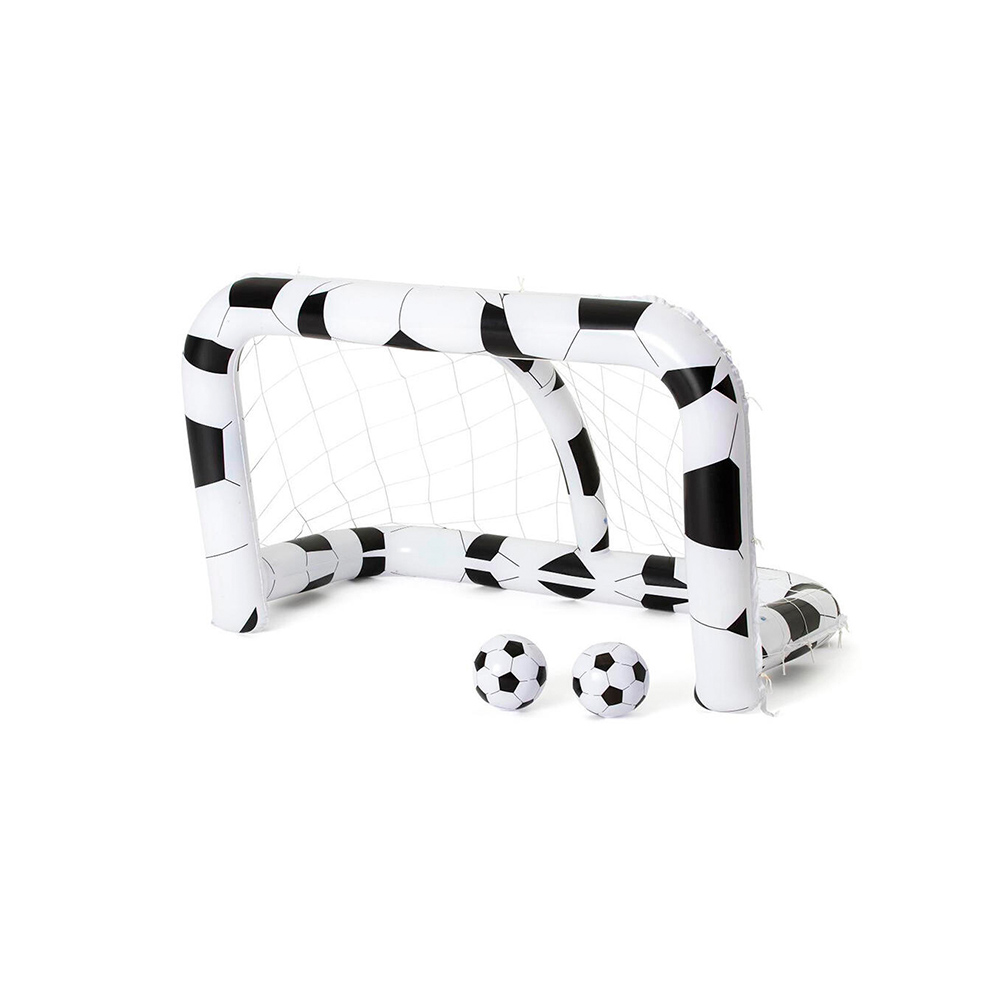 Portería Inflable Futbol Infantil Con Balones Juego Para Jardín