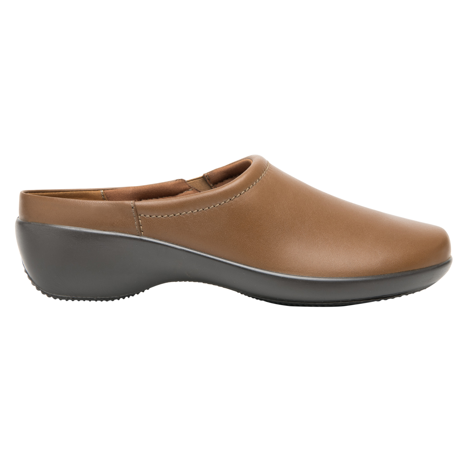 Zapato Flexi Zueco Para Mujer 51726 Tan Moderno Destalonado