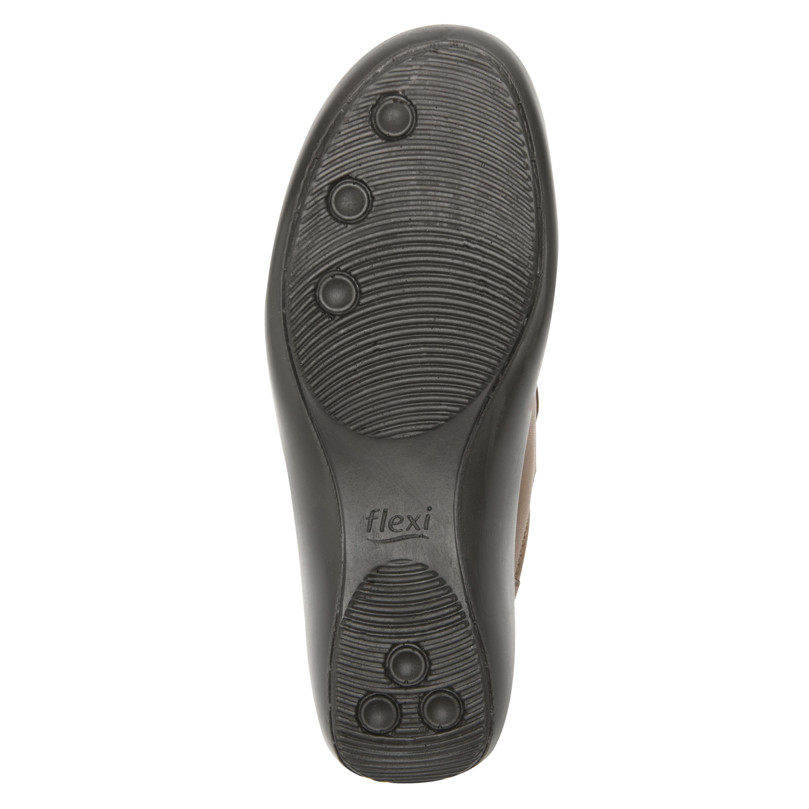 Zapato Flexi Zueco Para Mujer 51726 Tan Moderno Destalonado