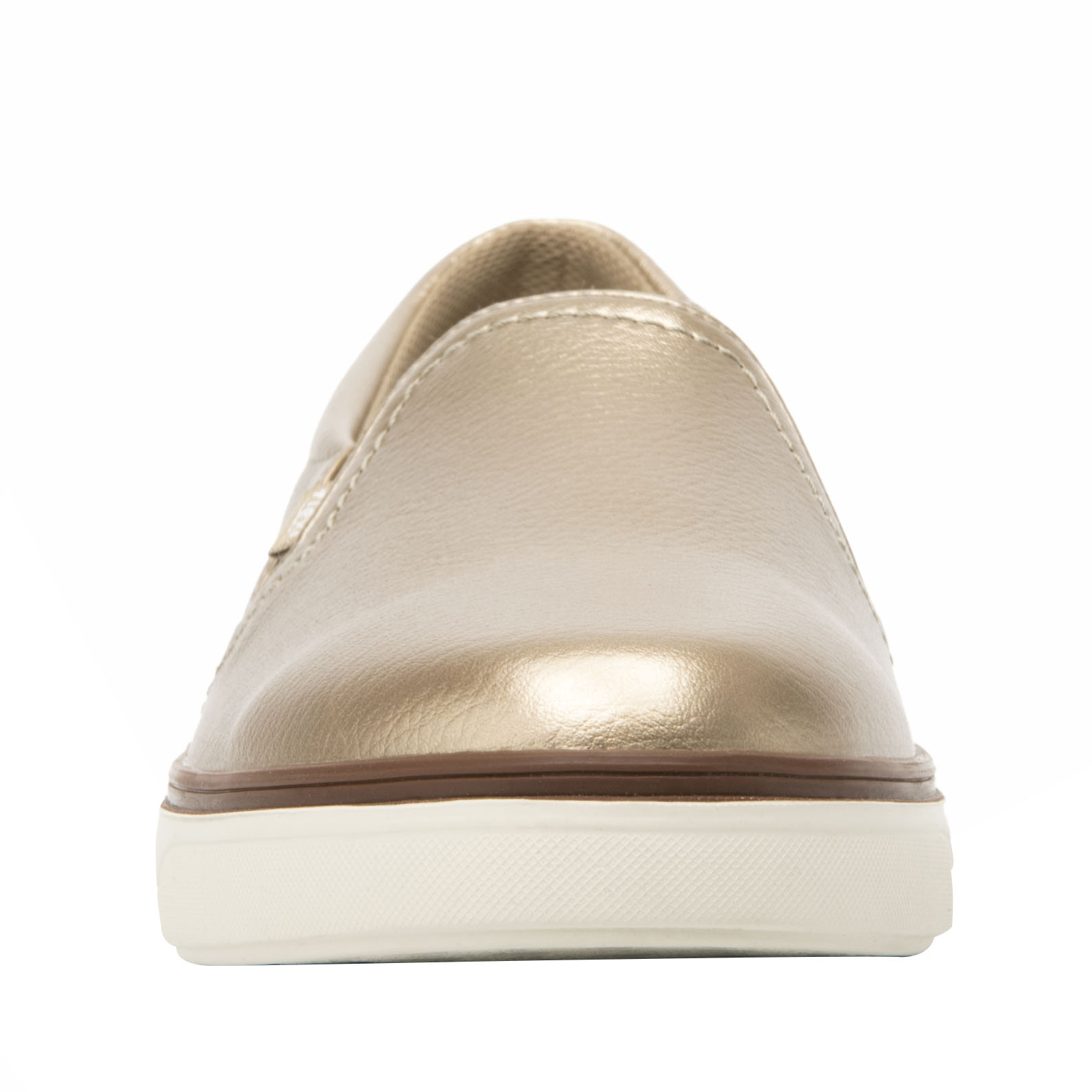 Zapatos Urbanos Mujer Slip On Flexi 107701 Oro Moda Sintetico