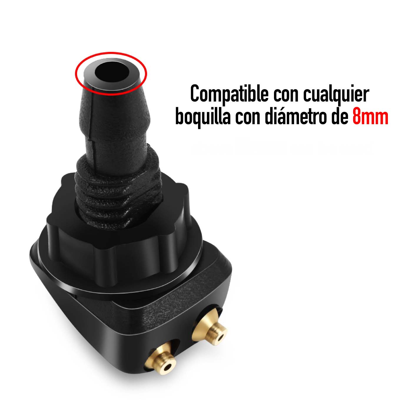 Juego de 2 Chisgueteros de Agua Para Volkswagen Jetta Golf Polo Tiguan Sharan Passat VW Parabrisas