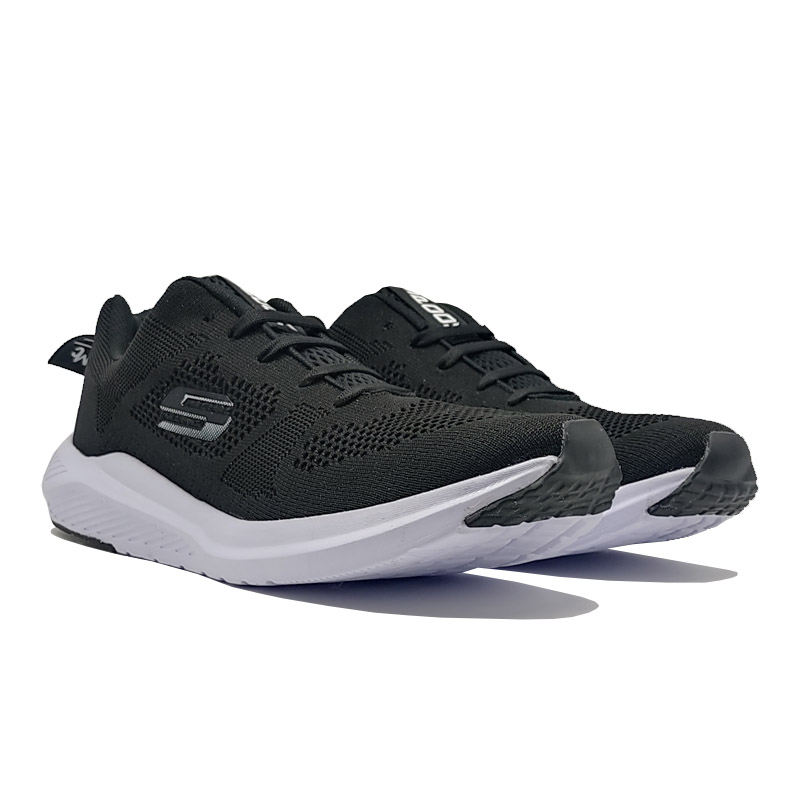 Tenis Spook 780 Negro Blanco Hombre Deportivo Correr Gym Original Running
