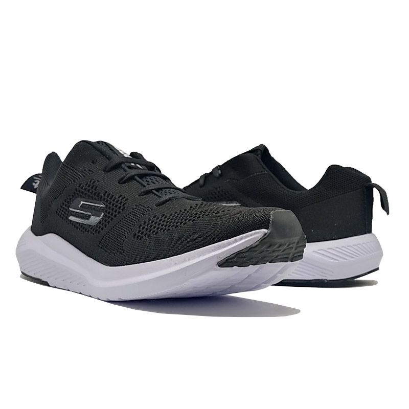 Tenis Spook 780 Negro Blanco Hombre Deportivo Correr Gym Original Running