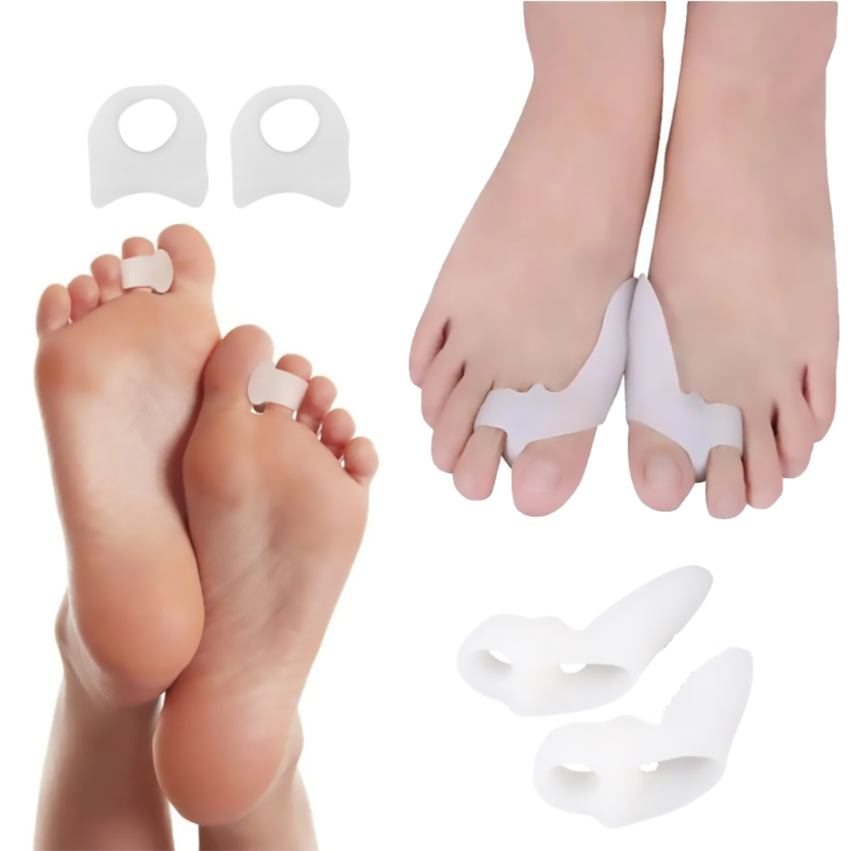 Protectores De Dedo Pro Foot Protector De Dedos Gel Elasti