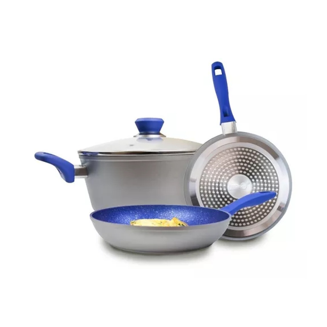 Sartenes Jade Antiadherente Juego 3 Piezas Cook Jade Pan