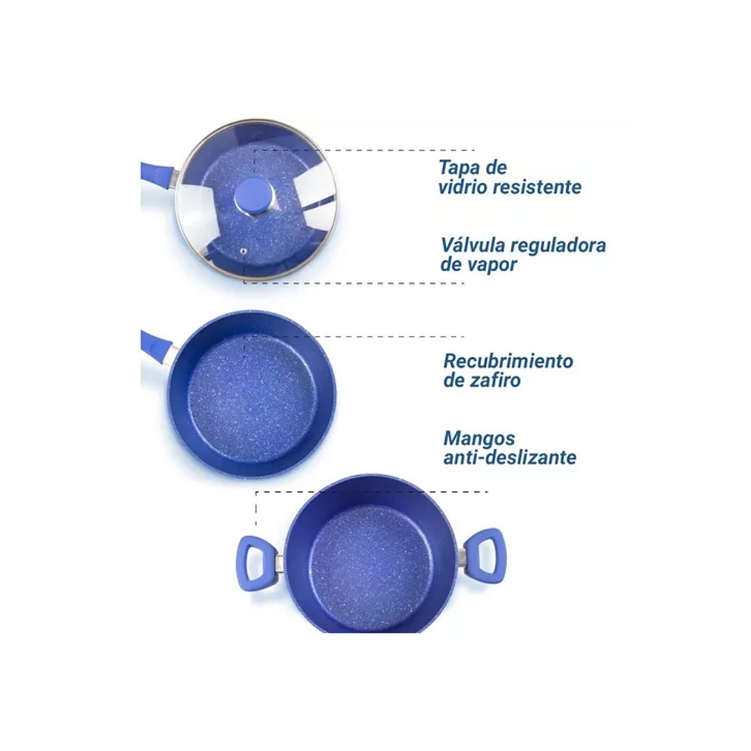 Sartenes Jade Antiadherente Juego 3 Piezas Cook Jade Pan