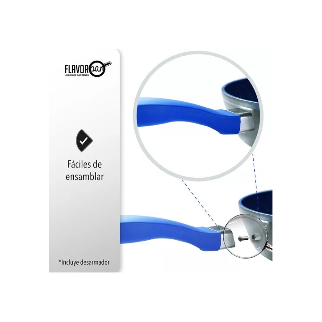 Sartenes Jade Antiadherente Juego 3 Piezas Cook Jade Pan