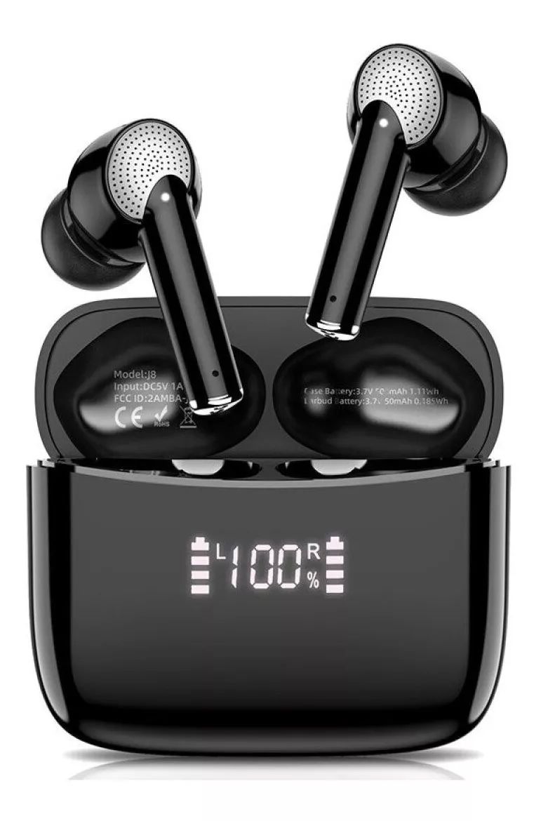 Audifonos Bluetooth 5.3 Hifi J8 con cancelacion de ruido ANC