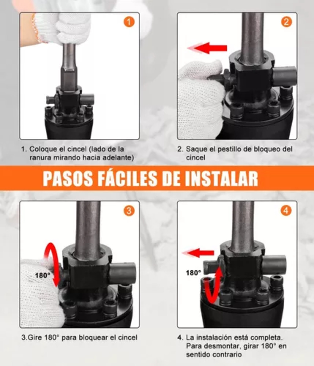 Demoledor Rompedor De Concreto 1700w Teeno G500