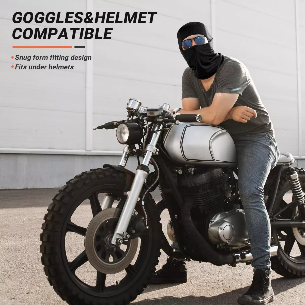 Kit 4pz Pasamontañas Tactico Balaclava Máscara Para Motociclista