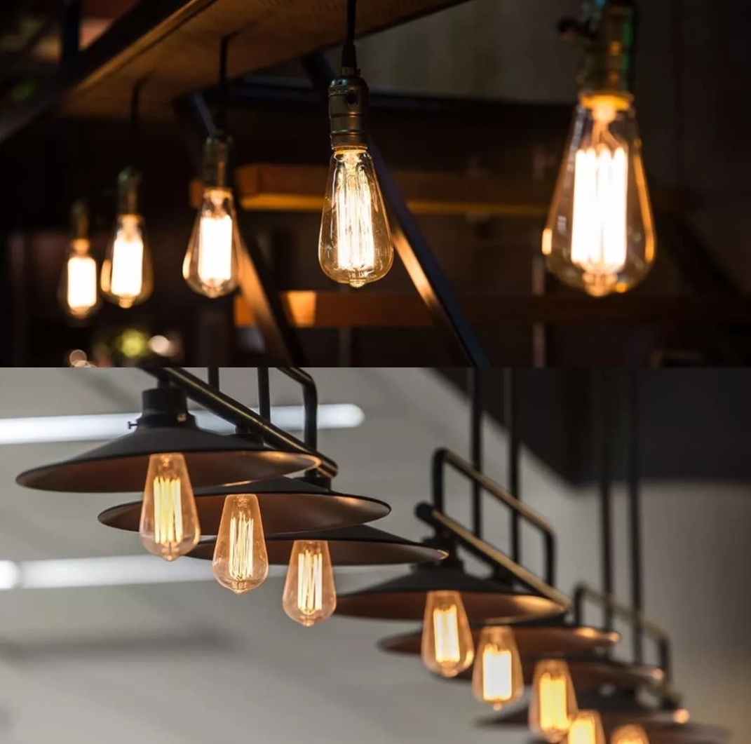 6pcs Focos Edison Vintage Led Bombillas Luces Para Hogar E26