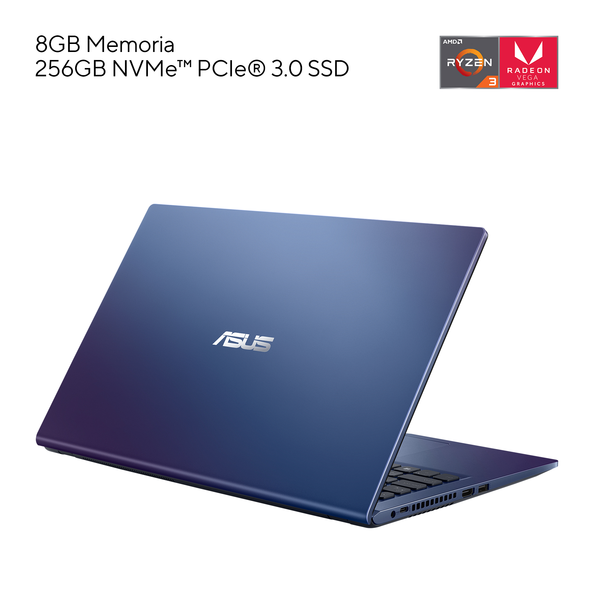 Laptop Asus Vivobook D515DA AMD Ryzen 3 8GB RAM 256SSD
