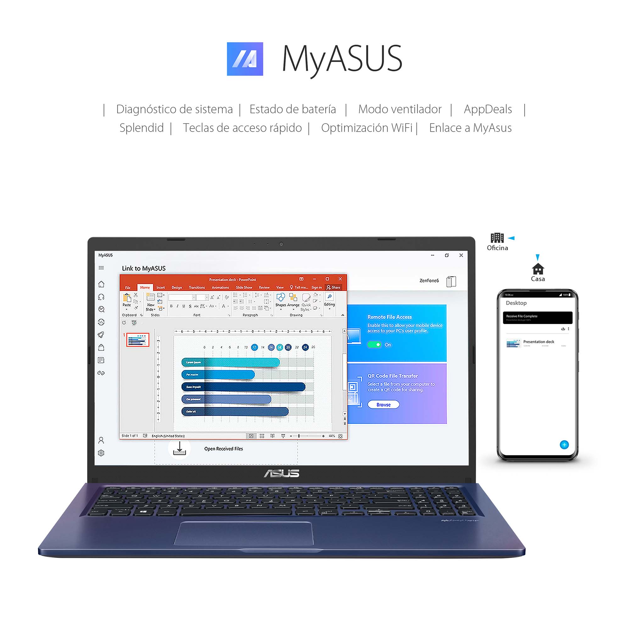 Laptop Asus Vivobook D515DA AMD Ryzen 3 8GB RAM 256SSD