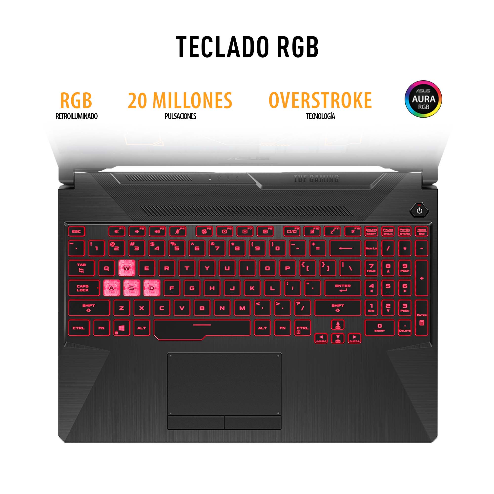 Laptop Asus TUF Gaming F15 FX506LH Intel Ci5 8GB RAM 512SSD GTX1650