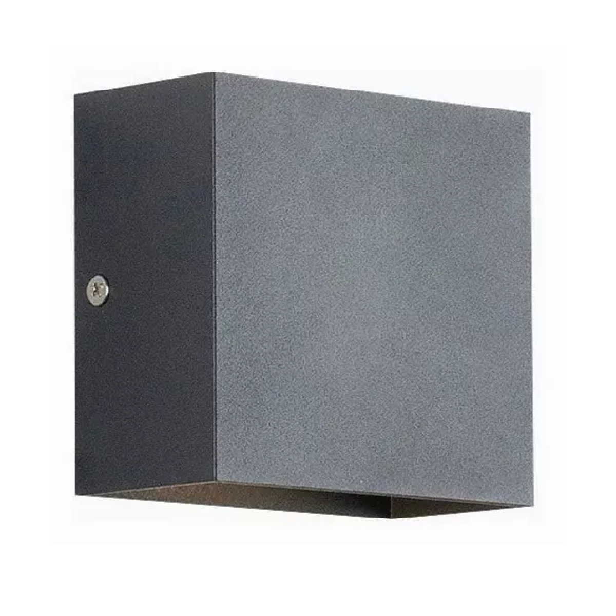 Lámpara De Pared Led De 12w Foco Flotante Moderno Negro+Calida Luz Amarilla