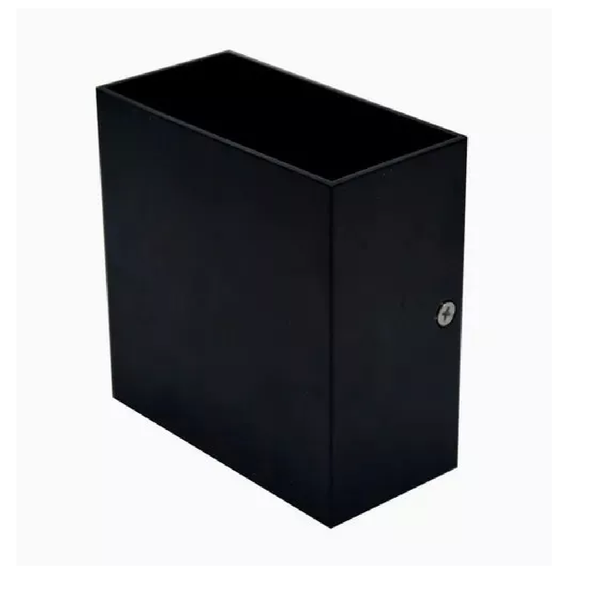 Lámpara De Pared Led De 12w Foco Flotante Moderno Negro + Luz Blanca