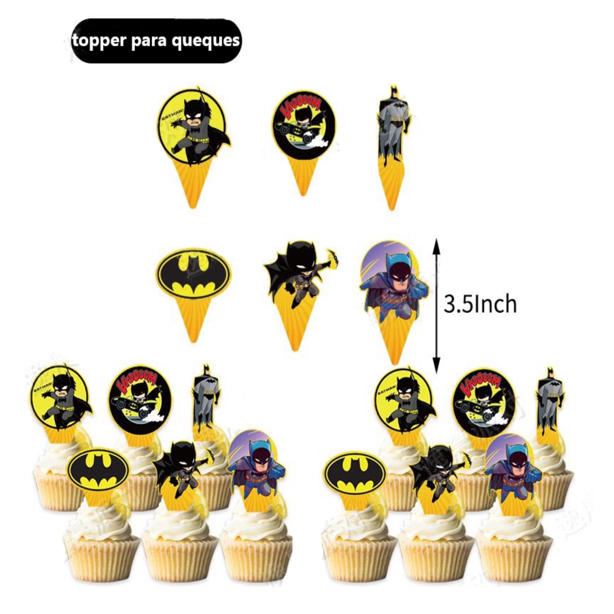 Globos De Cumpleaños Decoración Kit De Fiesta BATMAN