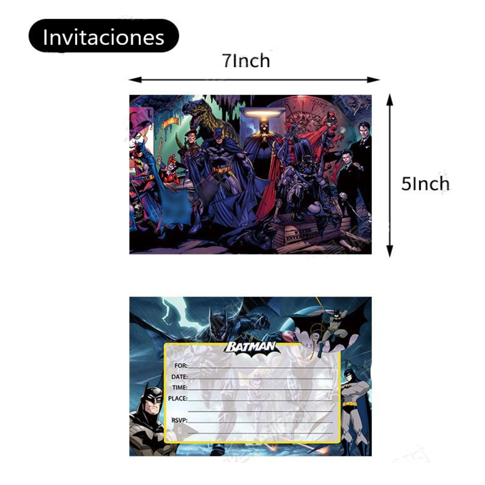 Globos De Cumpleaños Decoración Kit De Fiesta BATMAN