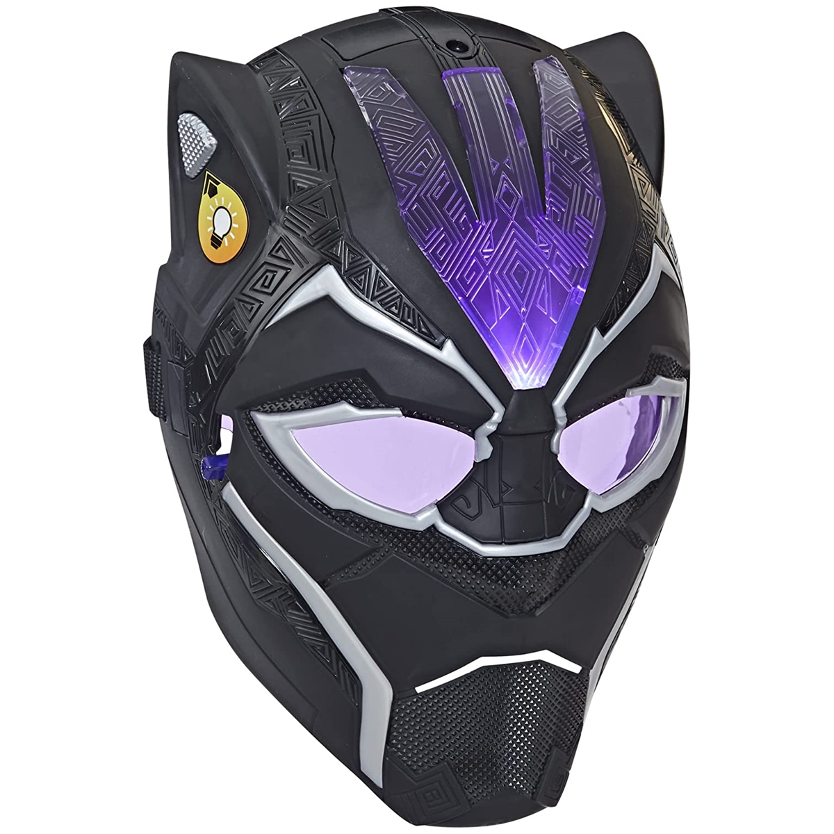 Mascara De Poder Luminosa Vibranium Black Panther Pantera Negra F5888 Hasbro