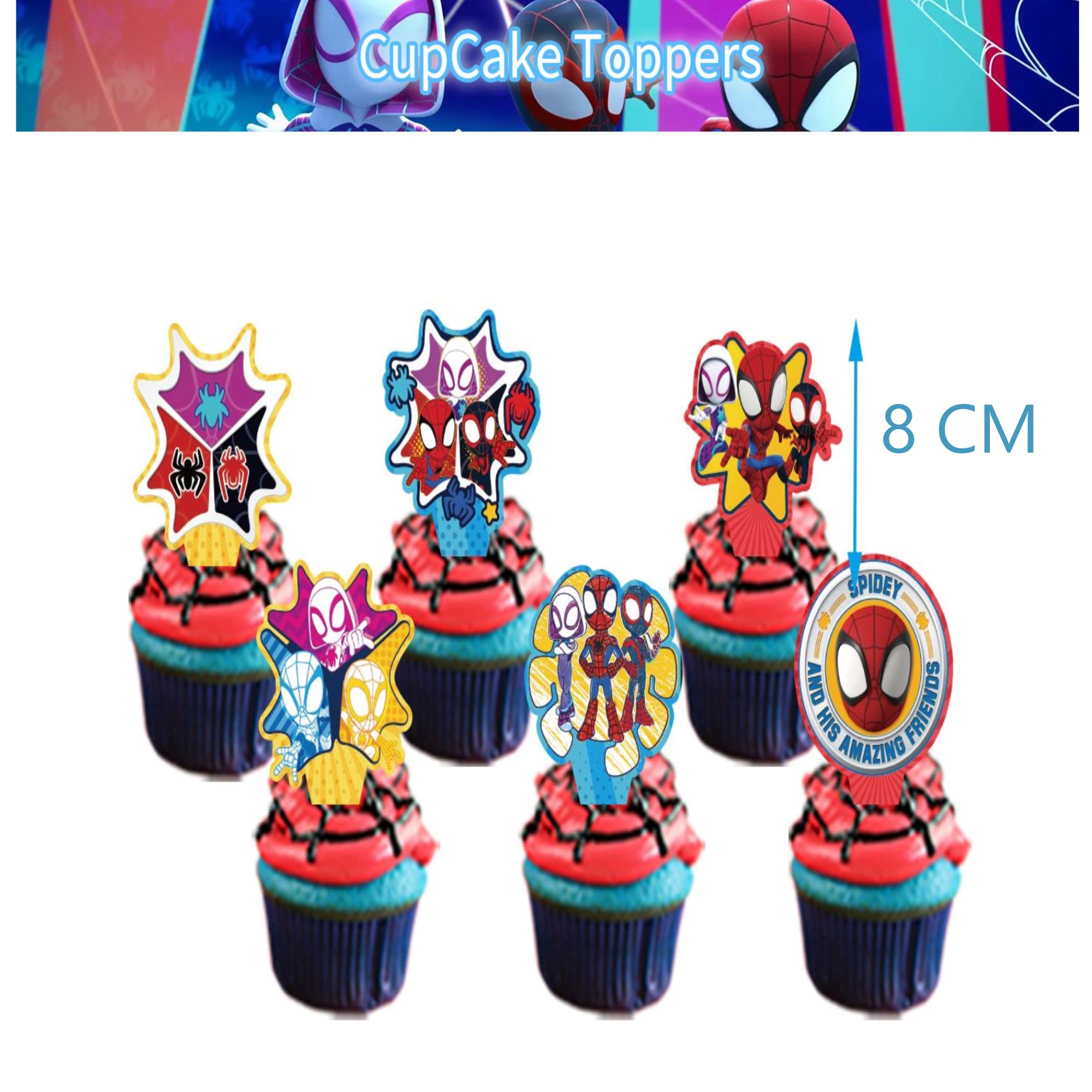 Globos De Cumpleaño Decoración Kit De Fiesta Spidey Y Amigos