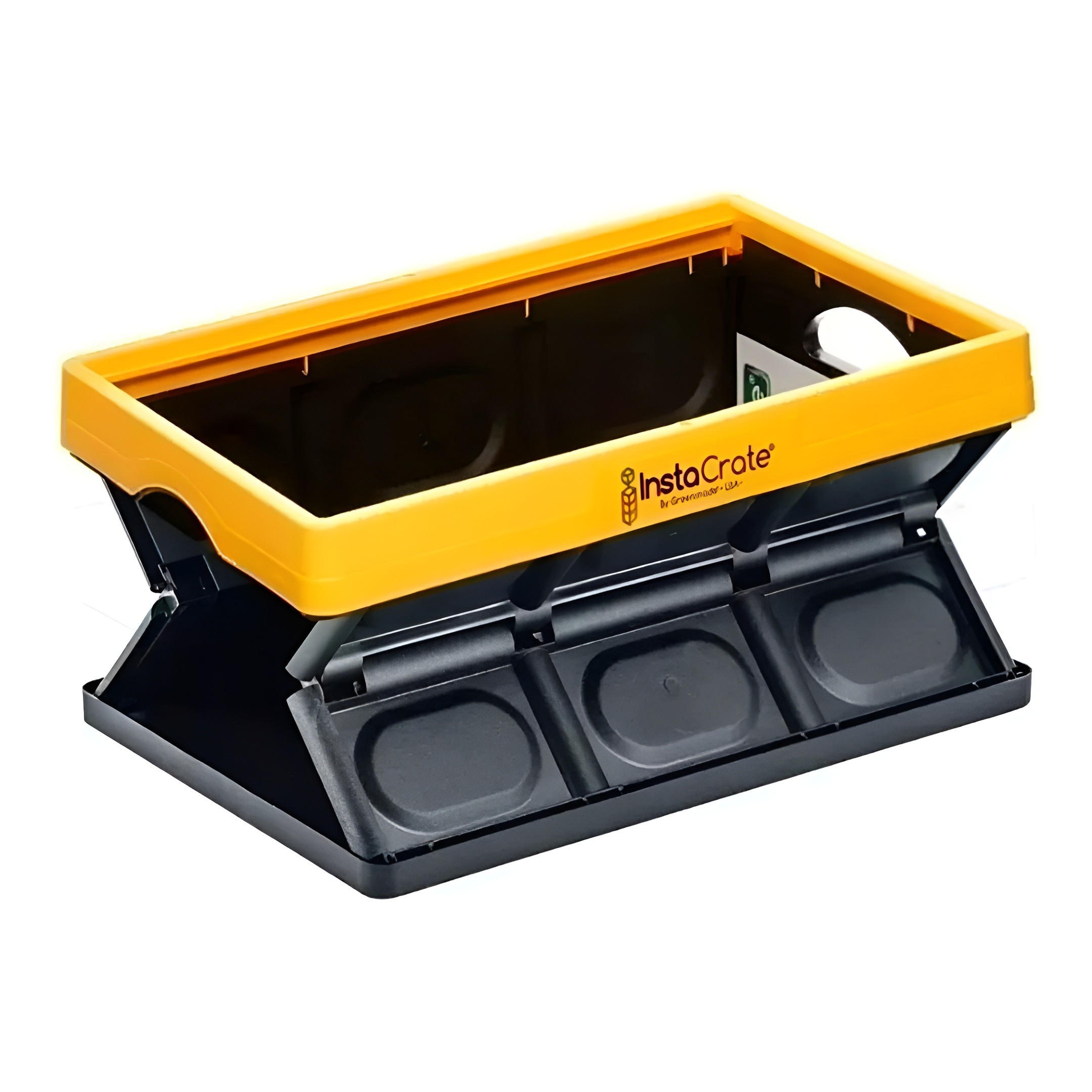 Caja Plegable InstaCrate Greenmade Para Almacenaminto Apilable 45.4l