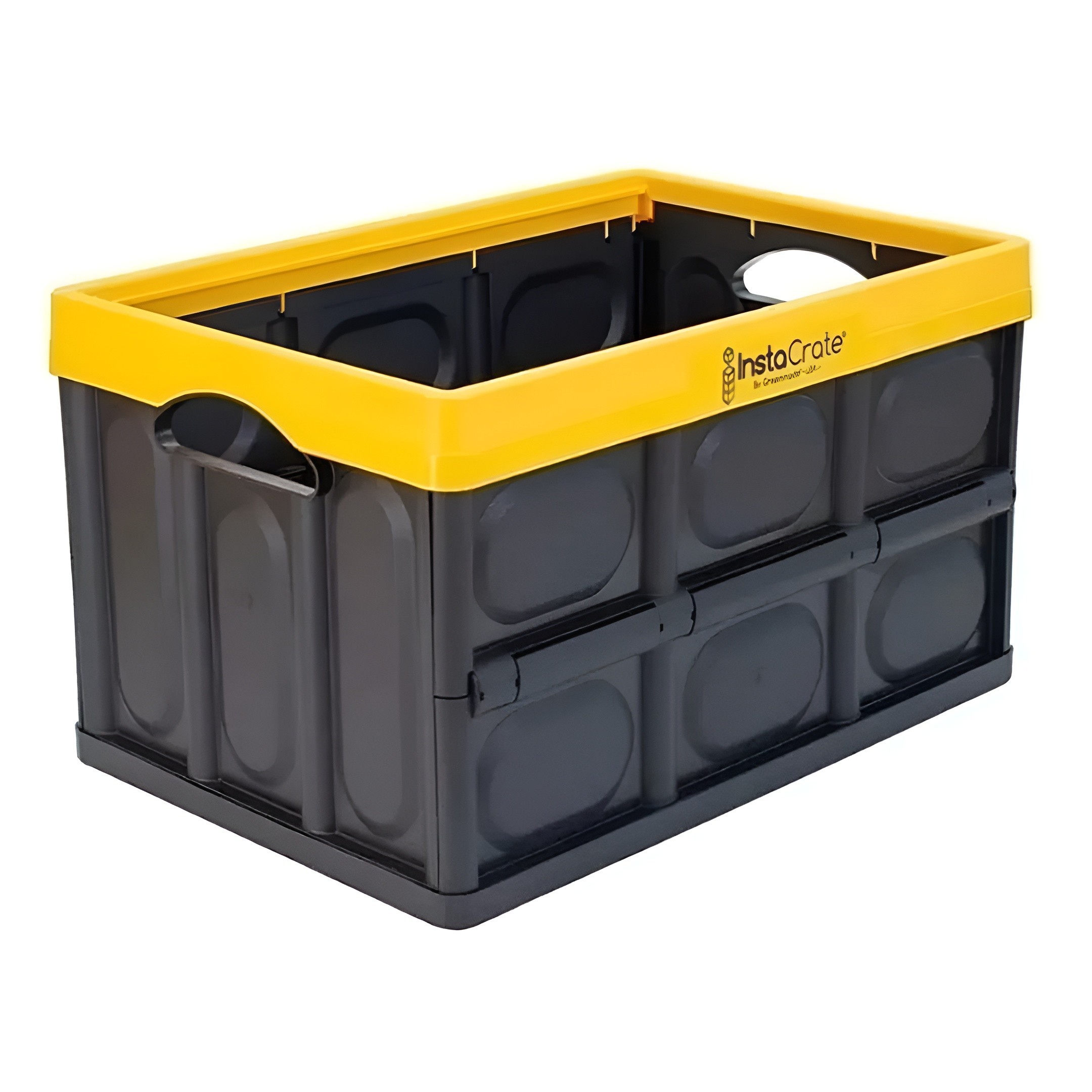 Caja Plegable InstaCrate Greenmade Para Almacenaminto Apilable 45.4l
