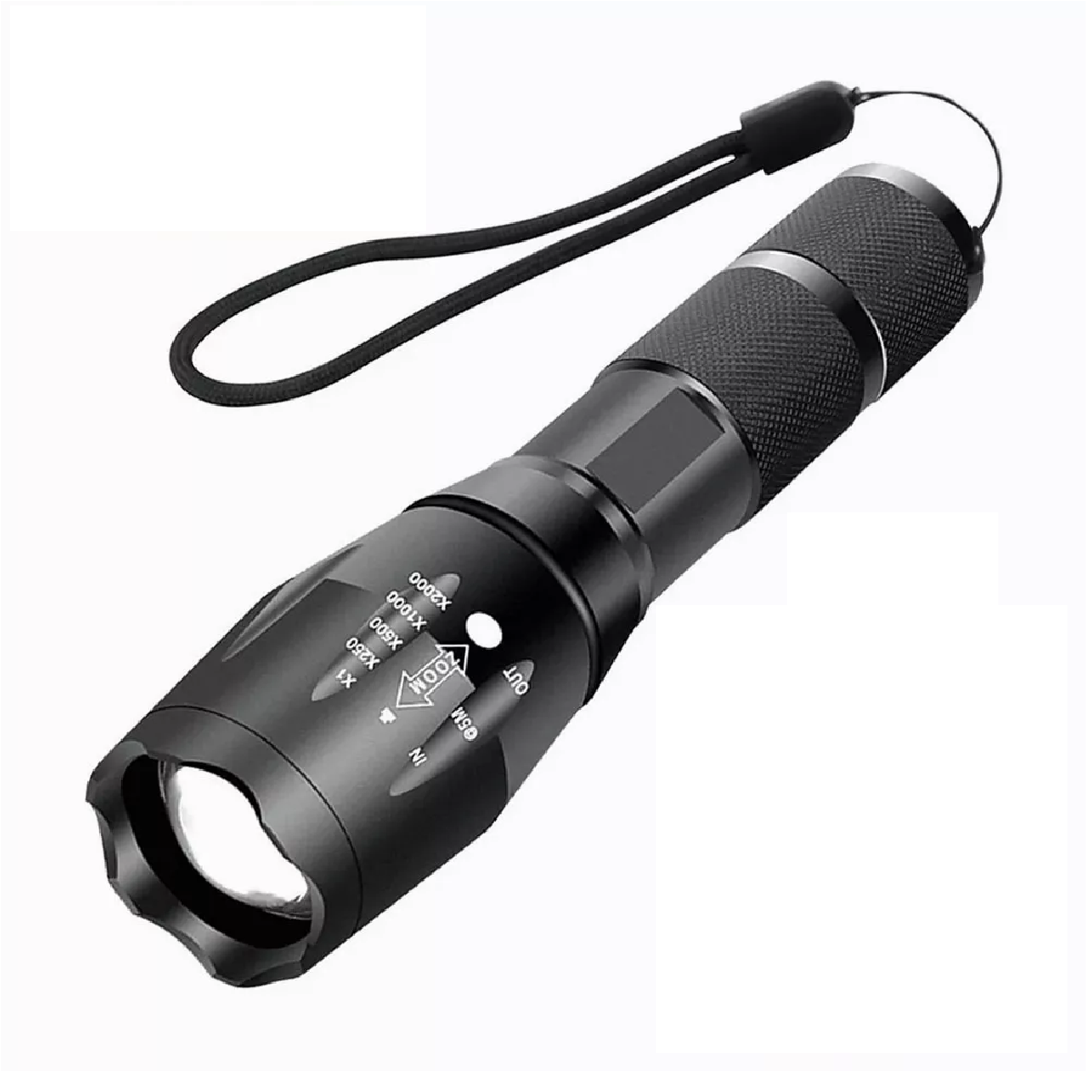 Lampara Táctica 4000 Lumens Led T6 Usb Recargable