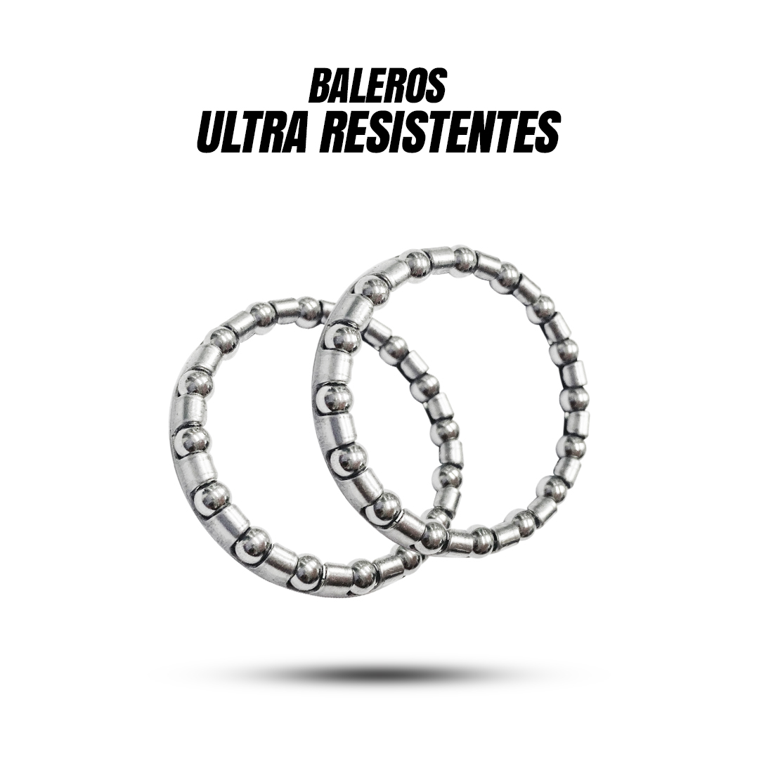 Juego De Tazas Telescopio Bicicleta Cromadas