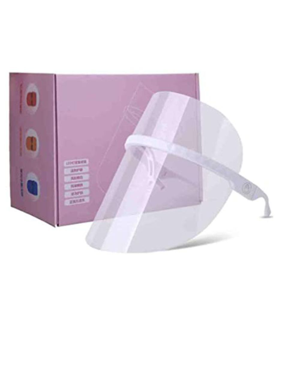 Mascara Facial Led 3 Colores Rejuvenecimiento Acné Manchas   