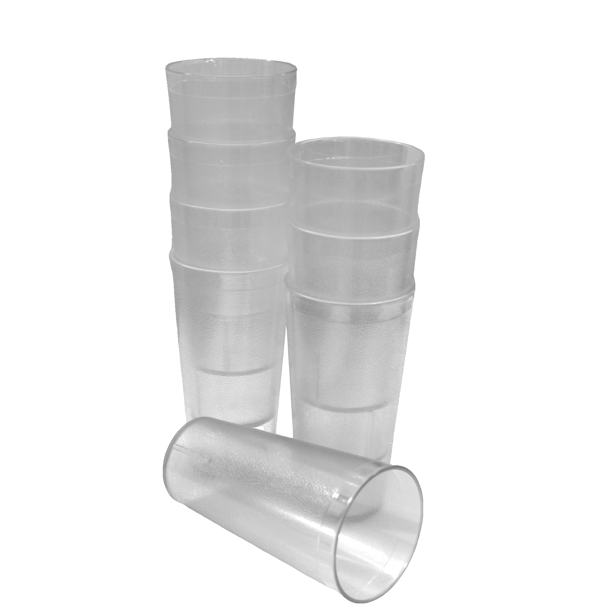 Juego de 8 Vasos 20 Oz Transparente.