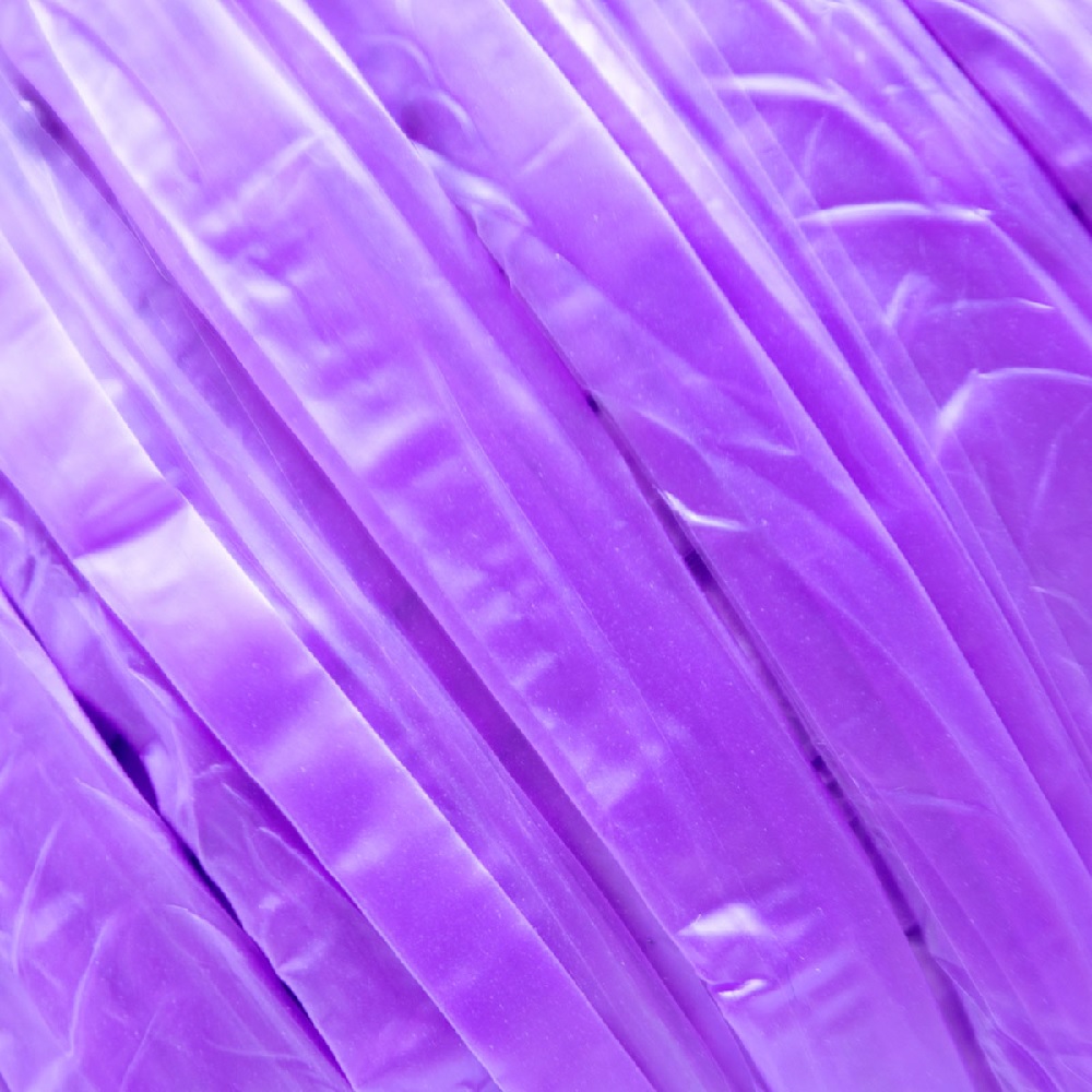 Rafia D/Polipropileno Paquete C/10 Pzs. 100 g Morado Selanusa