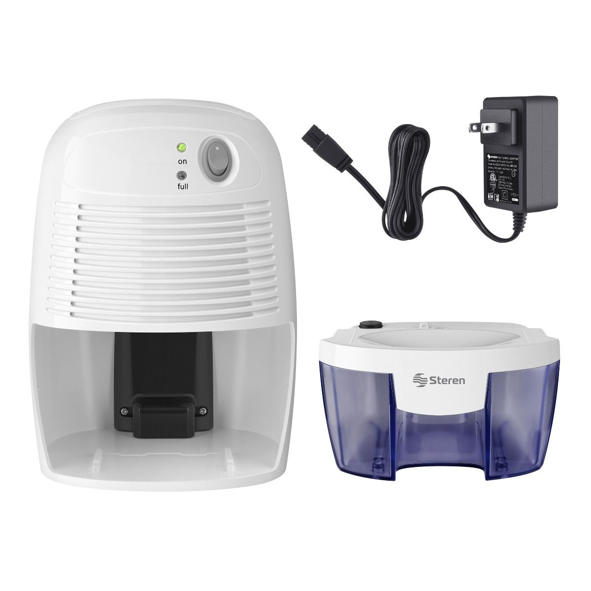 Deshumidificador Electrónico Steren AIR-230 Tanque de 500ml