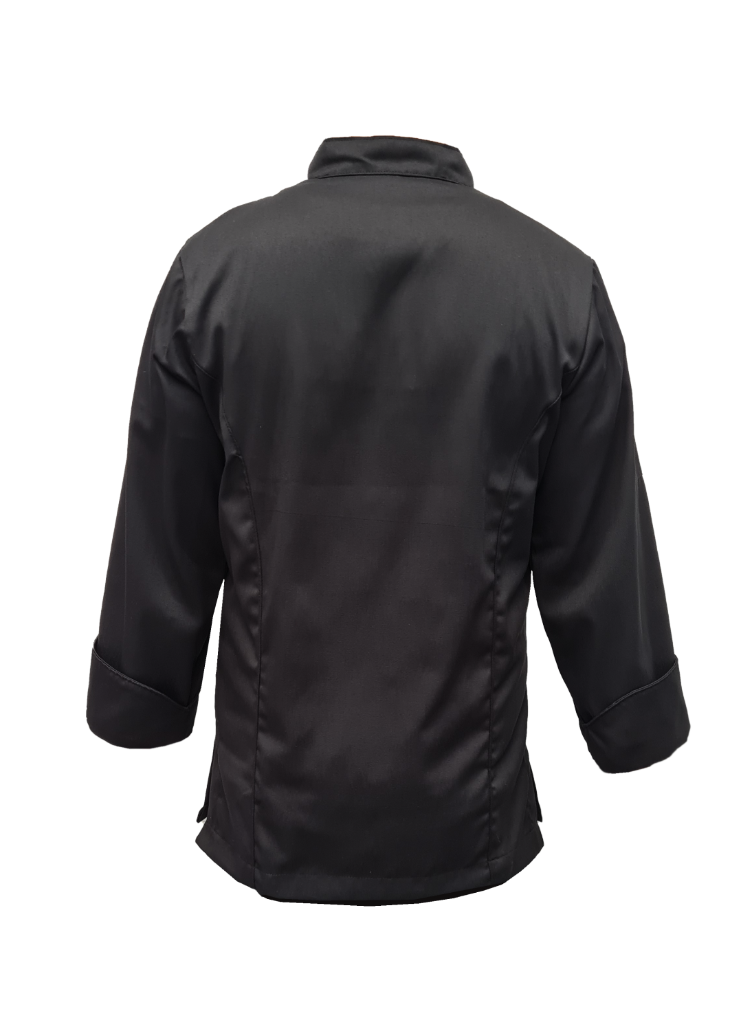 Filipina de Chef Para Hombre Color negro Liso Top Swiss Chef