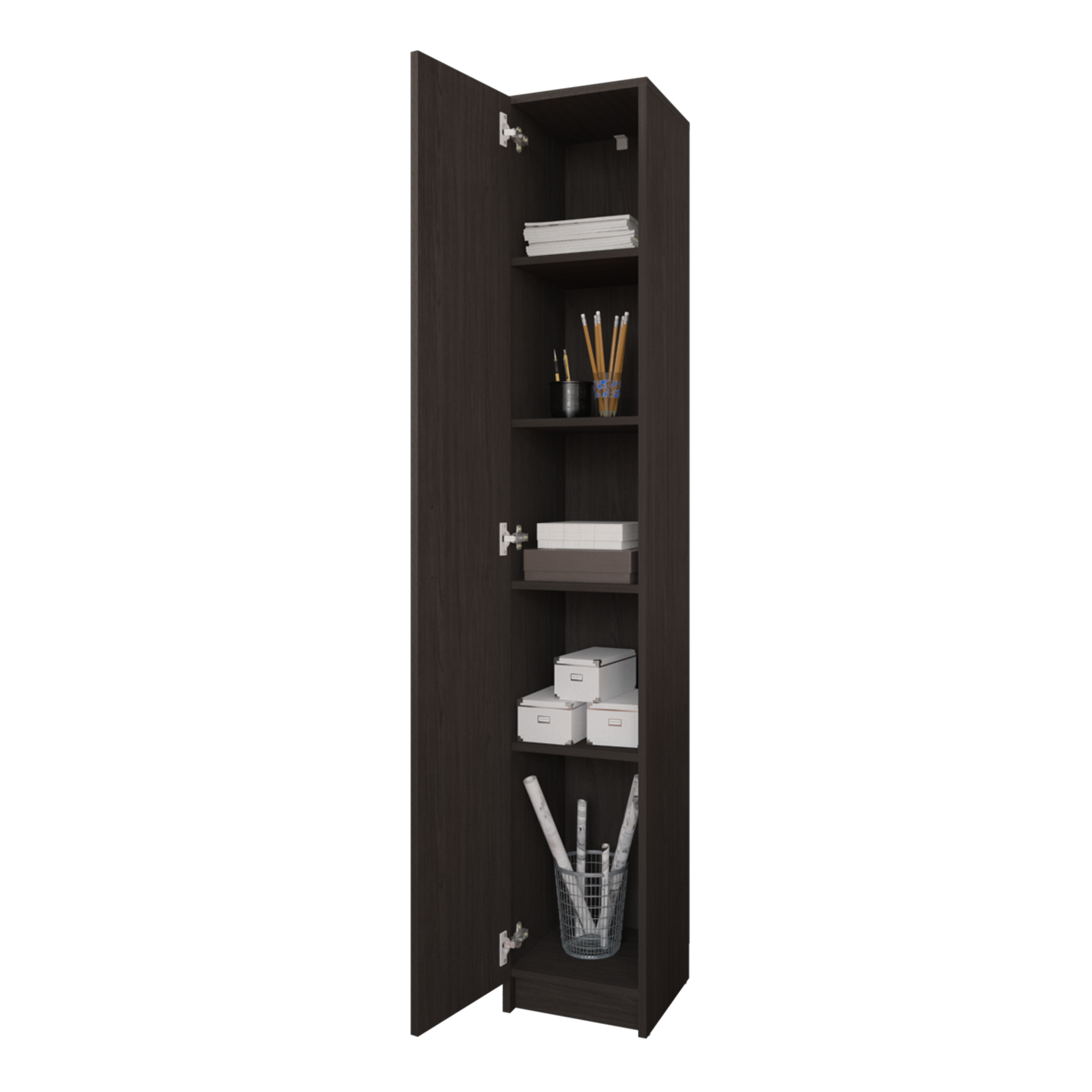 Gabinete Organizador Playcon Color Tabaco Touch