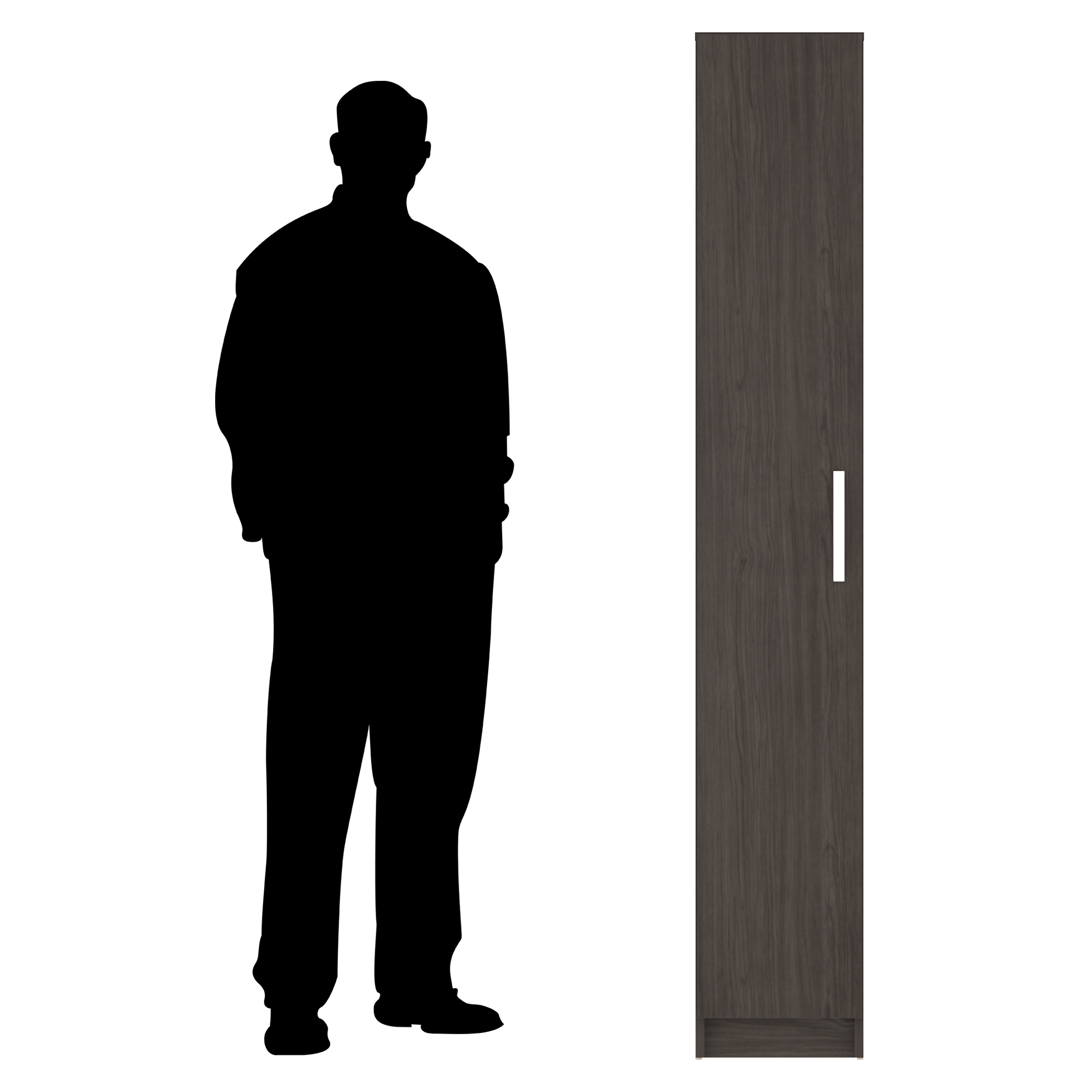 Gabinete Organizador Playcon Color Tabaco Touch