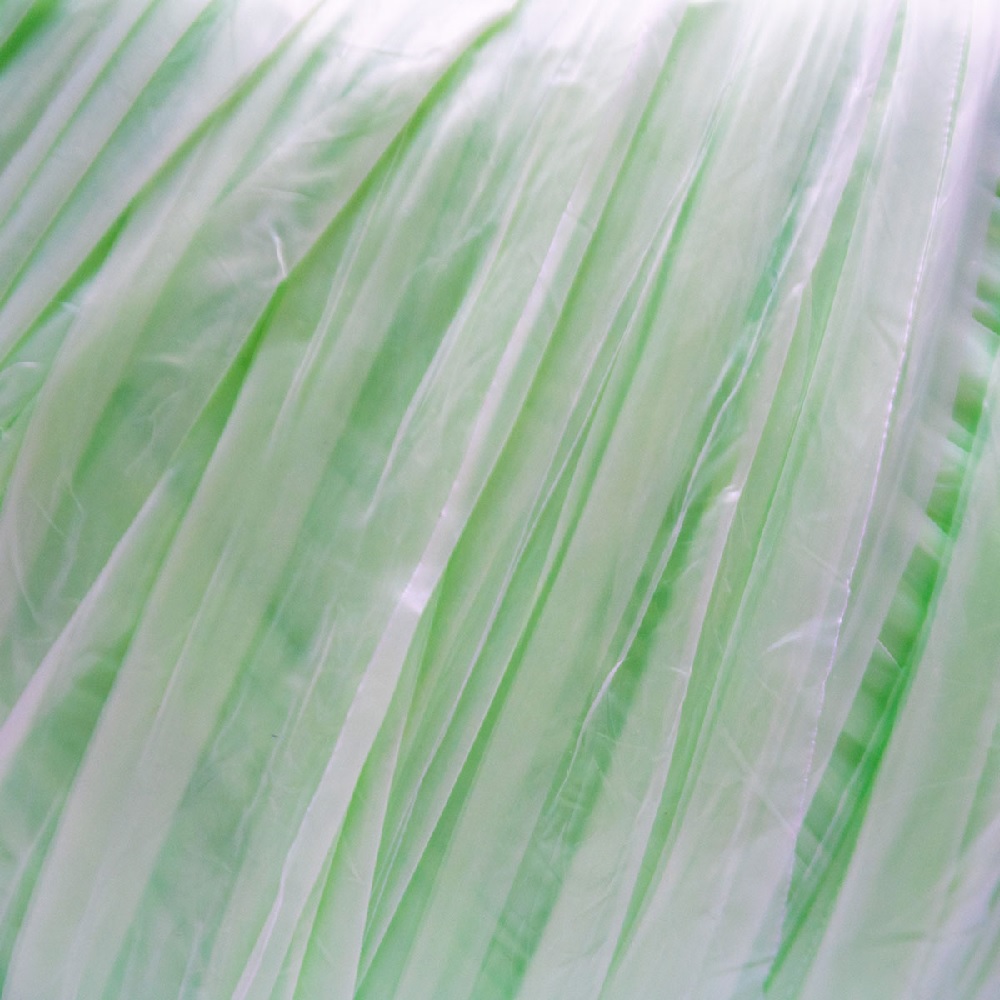 Rafia D/Polipropileno Paquete C/10 Pzs. 100 g Verde Limon Selanusa