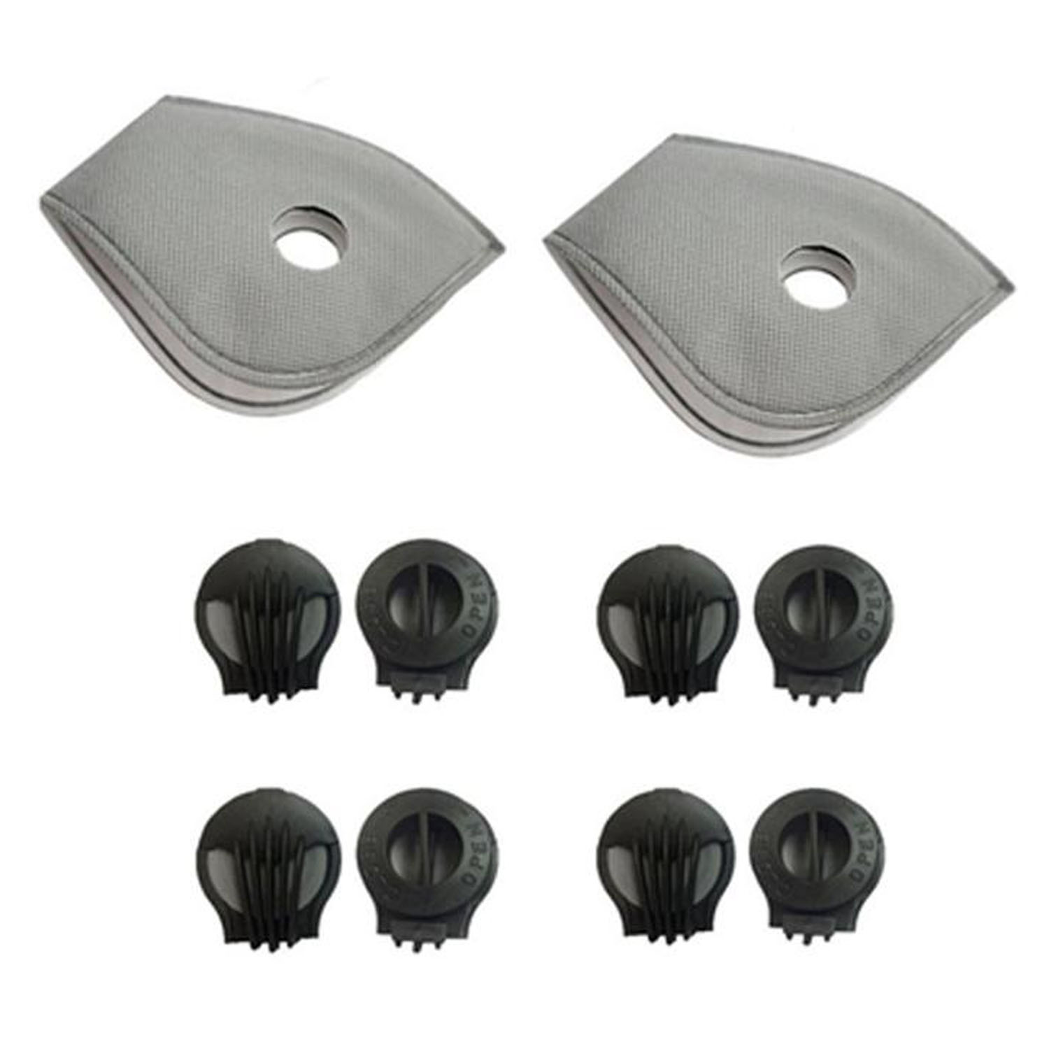 Venta de Válvulas para Tapabocas MXBPE-012 100 Pzs Protección 1PM2,5 N95 N99 Negro 1 Membrana, BreathPure