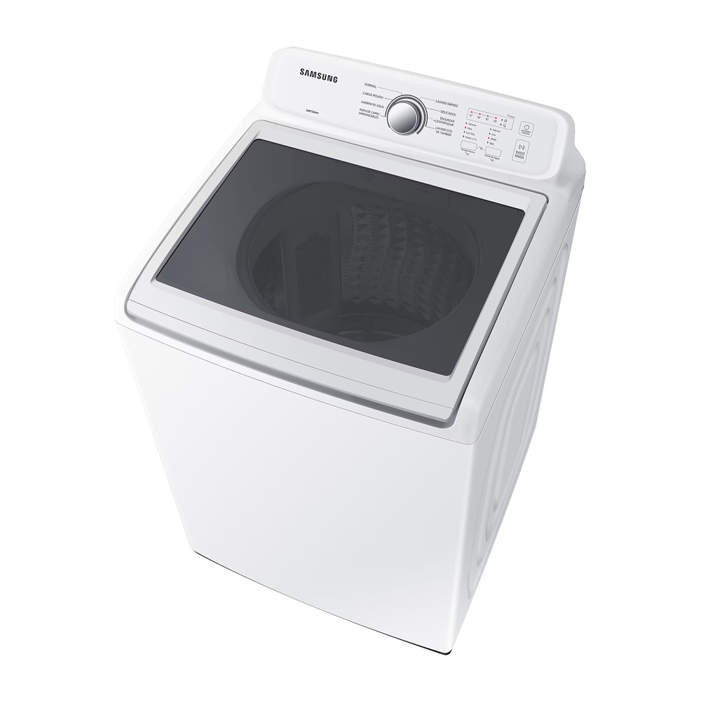 Lavadora Blanca C/Tina 19kg Diamante Aqua Saving Samsung.