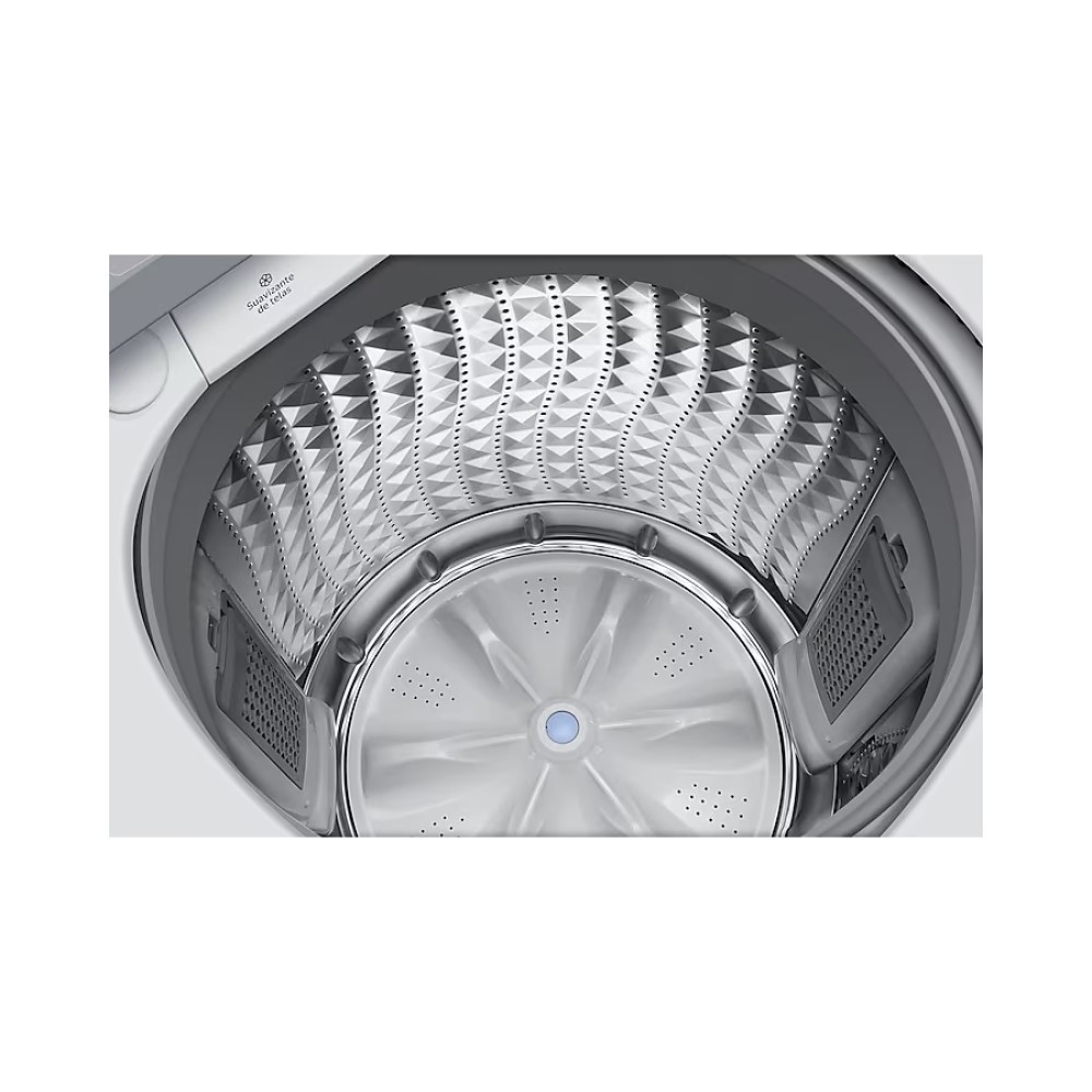 Lavadora Blanca C/Tina 19kg Diamante Aqua Saving Samsung.