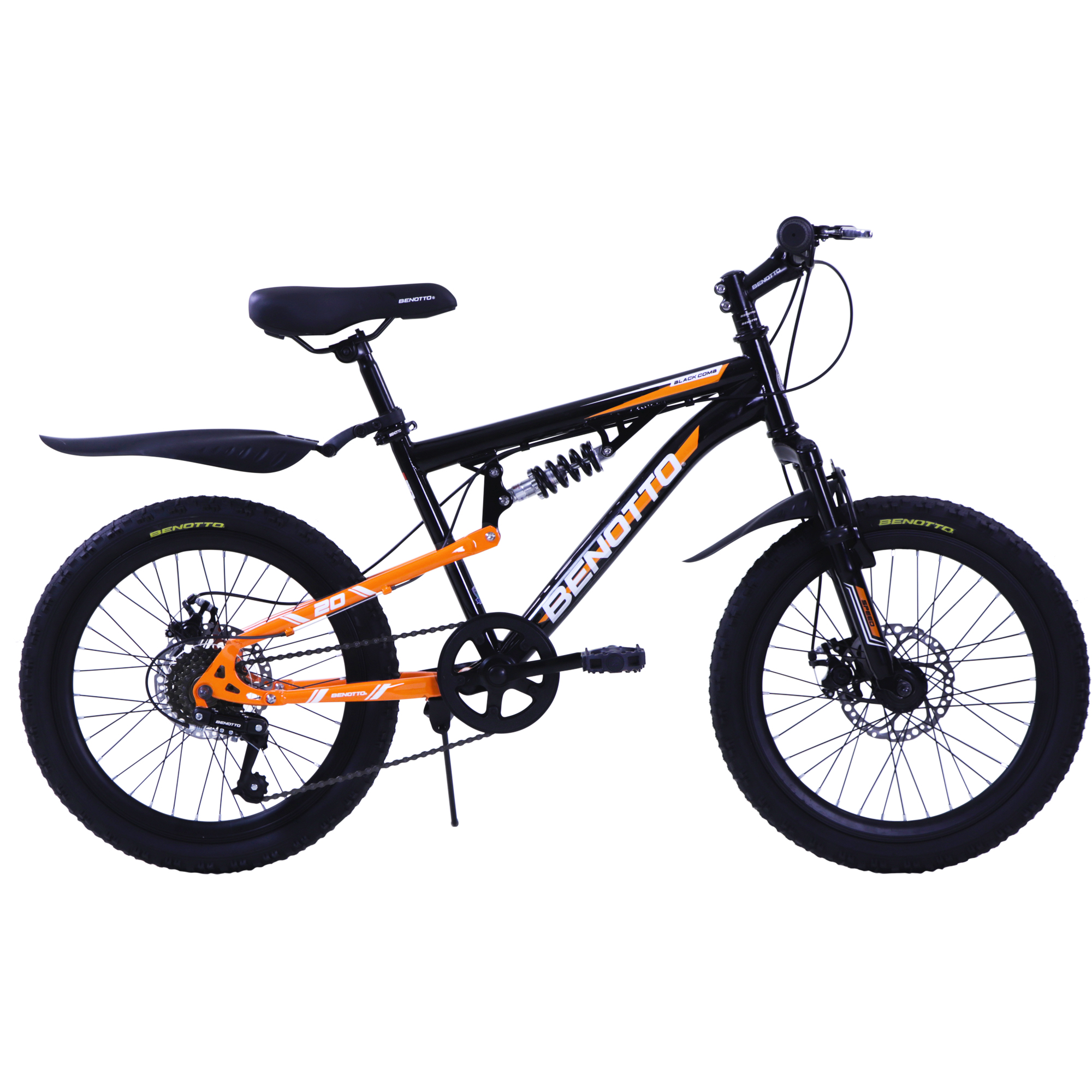Bicicleta BENOTTO Infantil BLACKCOMB R20 Acero Negro Hombre
