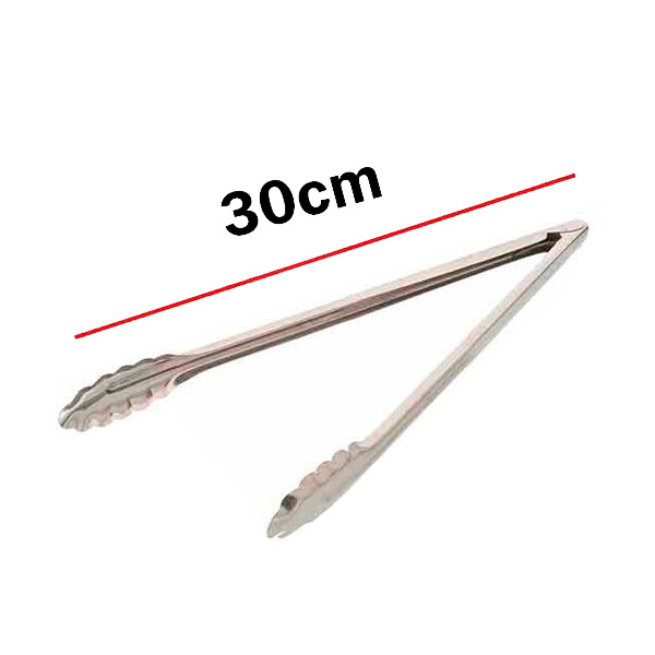 Pinzas acero inoxidable para servicio Serazu 30cm/11.8in 12pzas. BH-3512