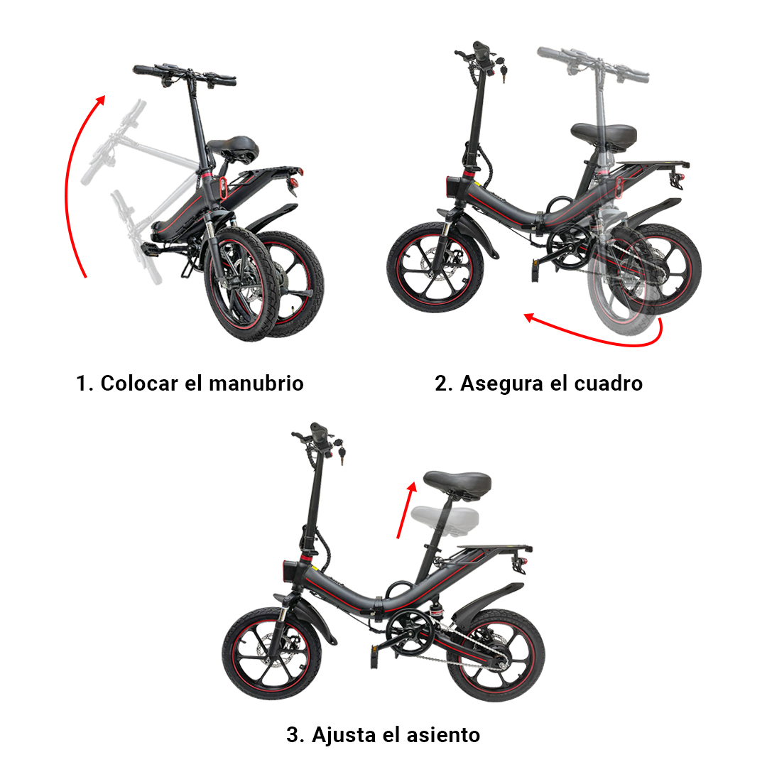 Bicicleta Eléctrica Plegable R16 - R29