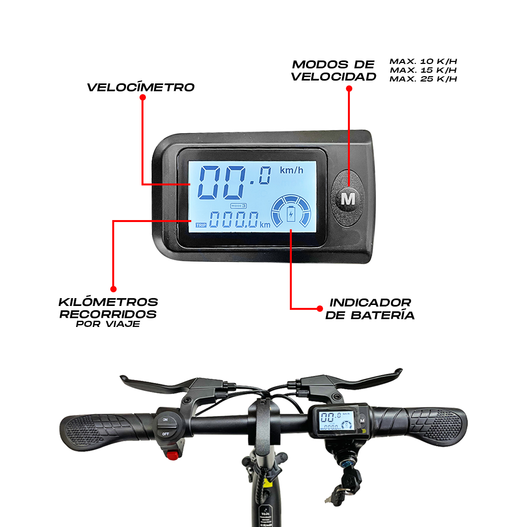 Bicicleta Eléctrica Plegable R16 - R29