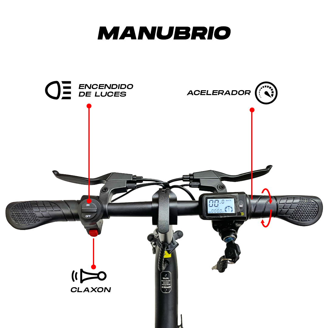 Bicicleta Eléctrica Plegable R16 - R29