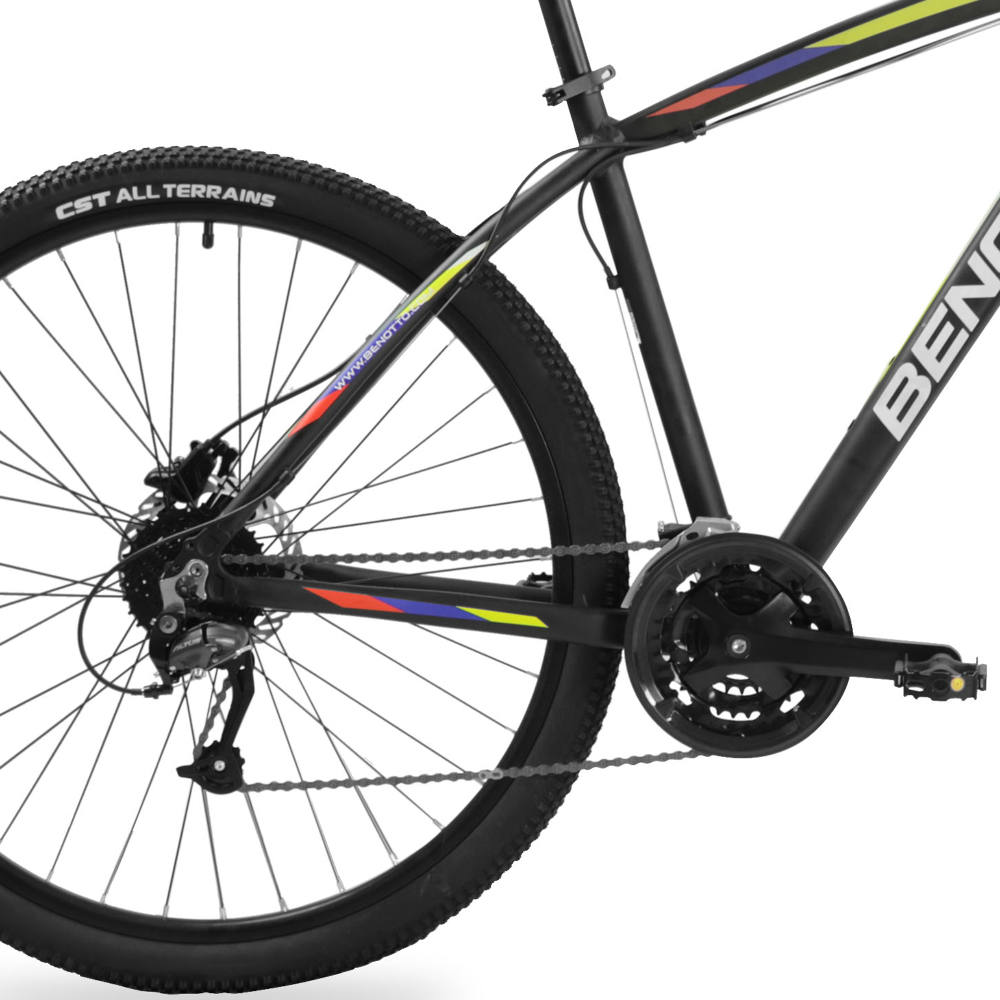 Bicicleta BENOTTO Montaña HOGER 2.0 R29 Aluminio 27V. Negro Hombre