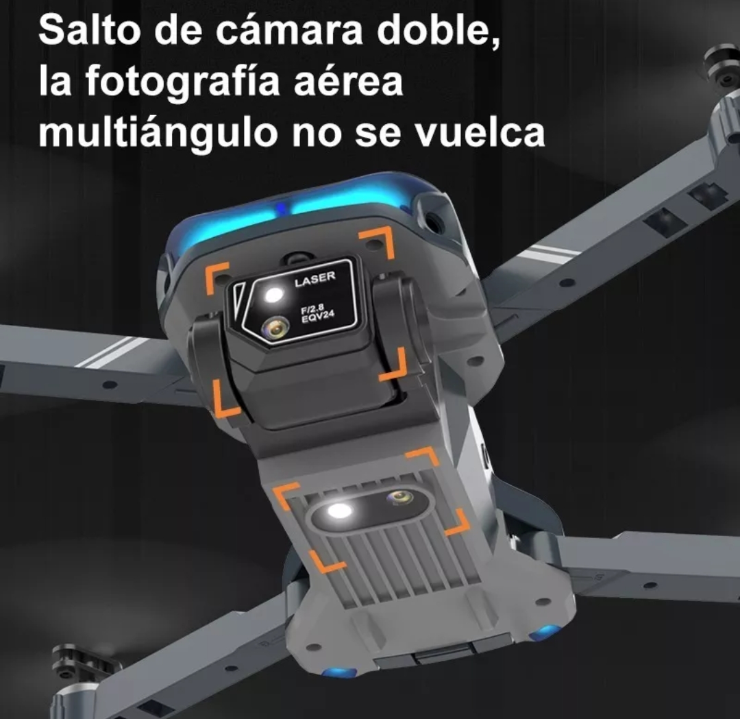 Dron Cuadricóptero Axnen Xt9 A Control Remoto C/cámara 4k Hd