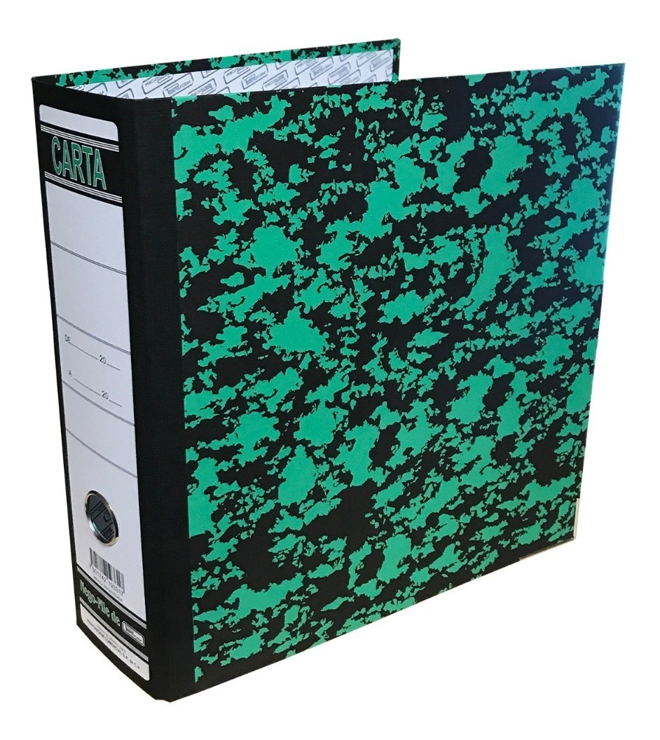 Registrador Tamaño carta Printaform Tipo Lefort Paquete  De 5 Piezas Carpetas