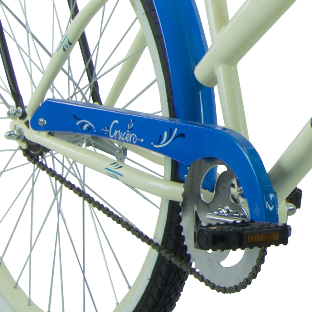 Bicicleta BENOTTO City CRUCERO R26 Acero 1V. Crema Mujer